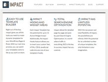 Tablet Screenshot of impactpagebuilder.com
